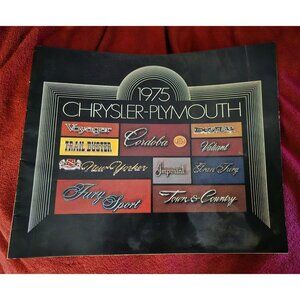 Showroom Sales Brochure Rare Used Good Condition